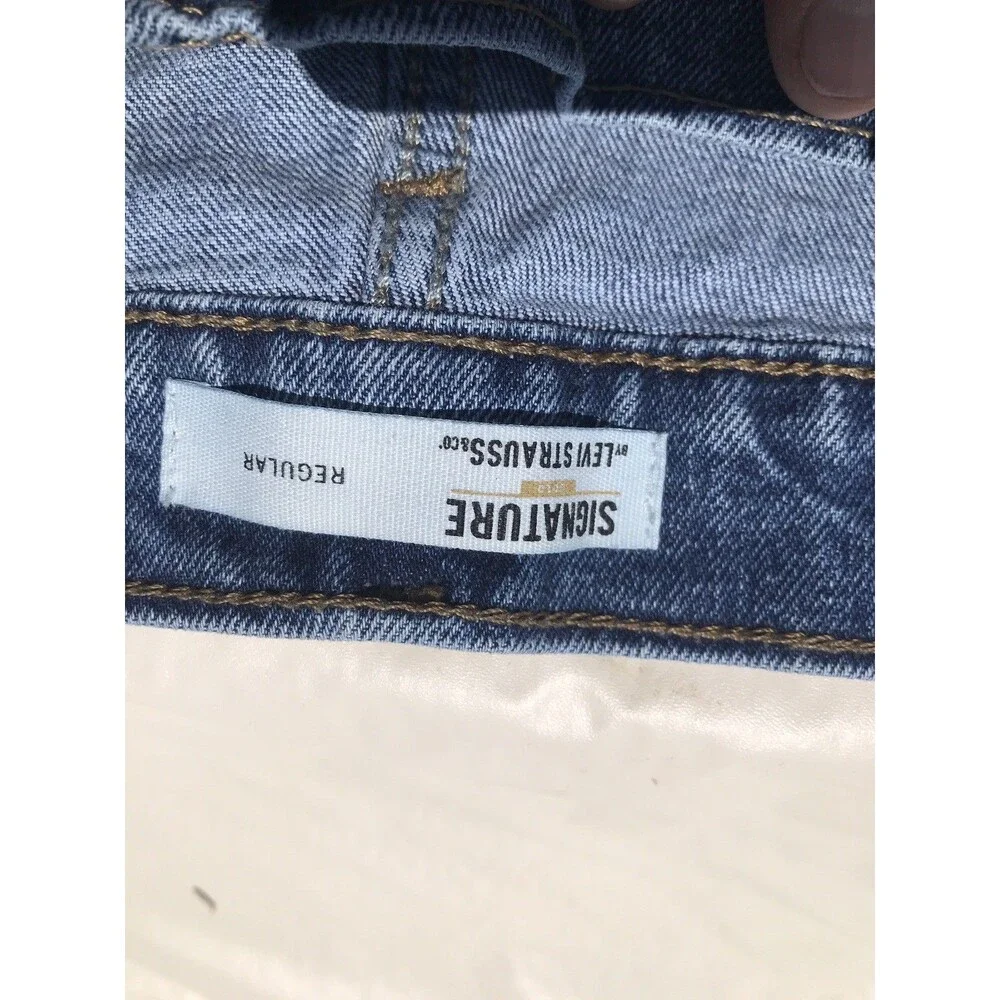 Levi's Mens Jeans 48x30 Blue Denim Straight Leg Classic Fit Big & Tall